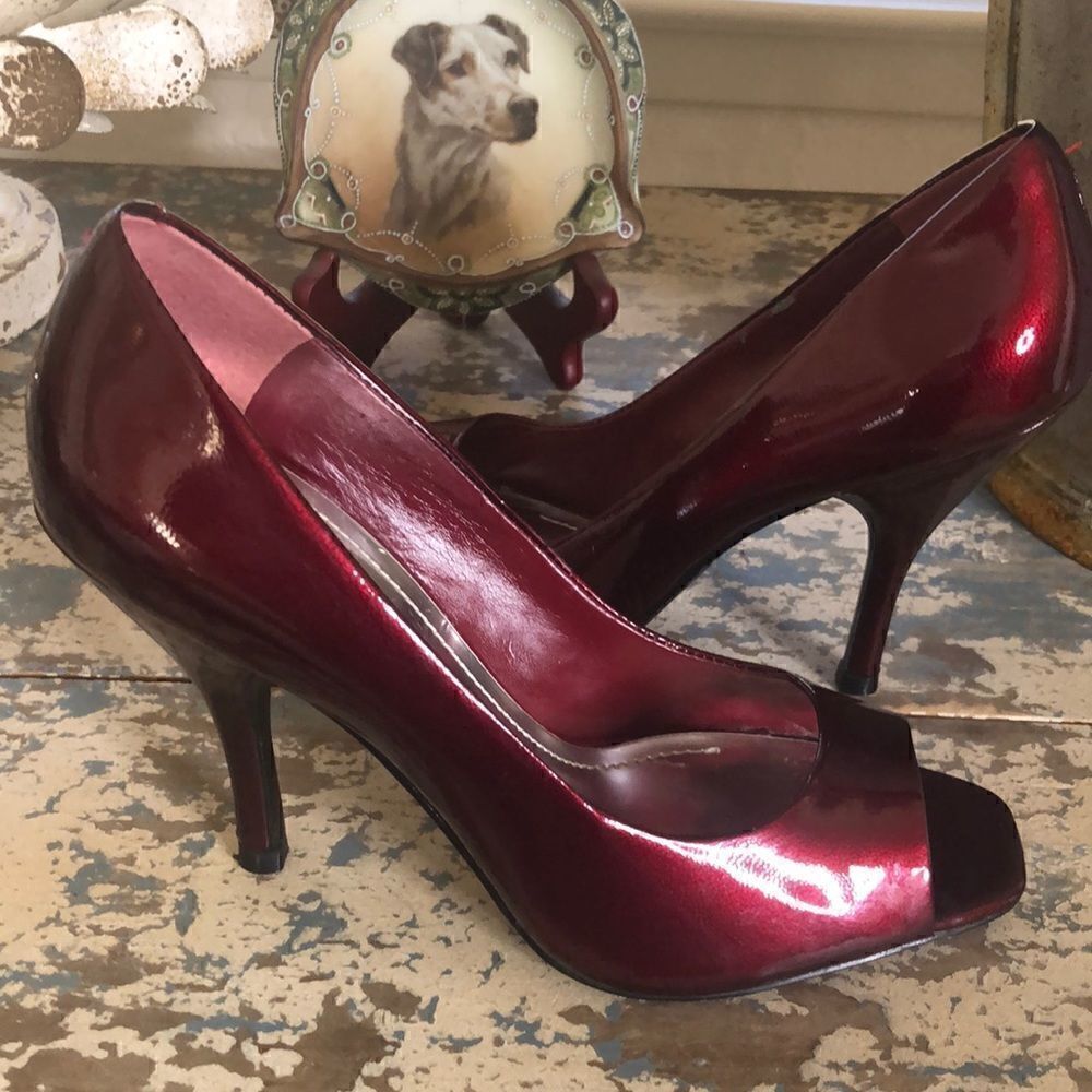 BCBGeneration Ruby Patent Leather Heels
